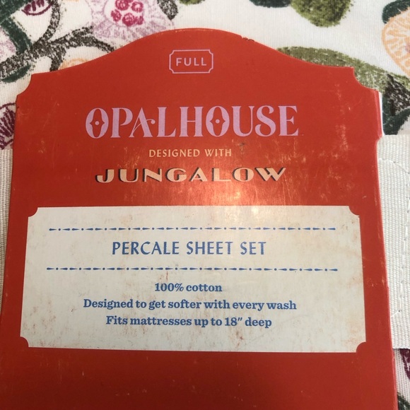 Opalhouse Jungalow Full Sheet Set Autumn Blossom NEW - Picture 2 of 6